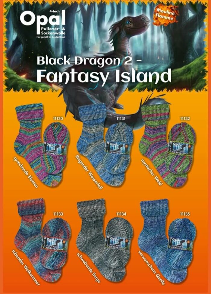 Opal Balck Dragon 2 -Fantasy Island